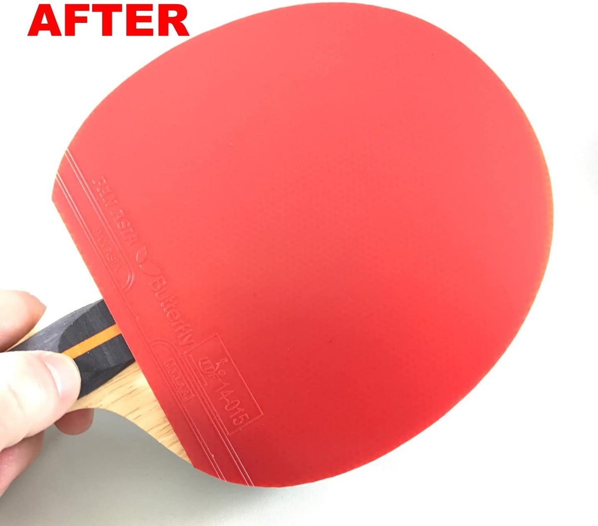 Racket Care Kit: Close-up of Clean Rubber